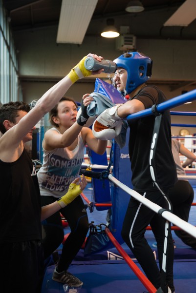 Théas UNSS Boxe française Isabelle Gabrieli