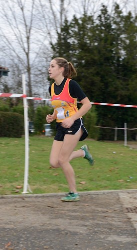 L'UNSS de l'Institut Familial au Cross départemental 2014 de Caussade