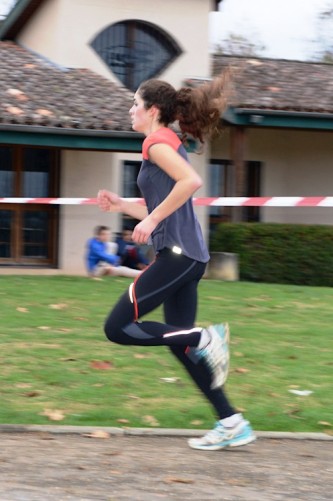 L'UNSS de l'Institut Familial au Cross départemental 2014 de Caussade