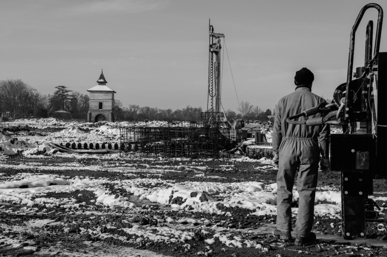 Construction et chantier du lycée Pierre-Marie Théas