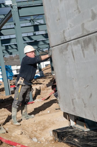 Construction et chantier du lycée Pierre-Marie Théas