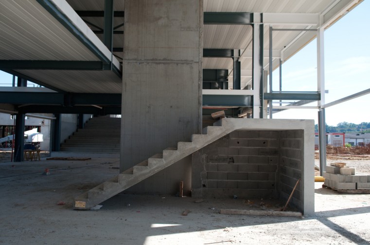 Construction et chantier du lycée Pierre-Marie Théas