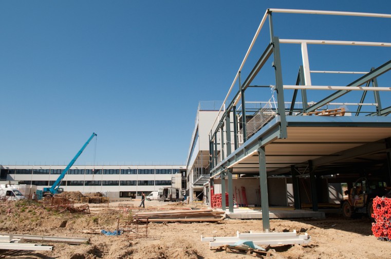 Construction et chantier du lycée Pierre-Marie Théas