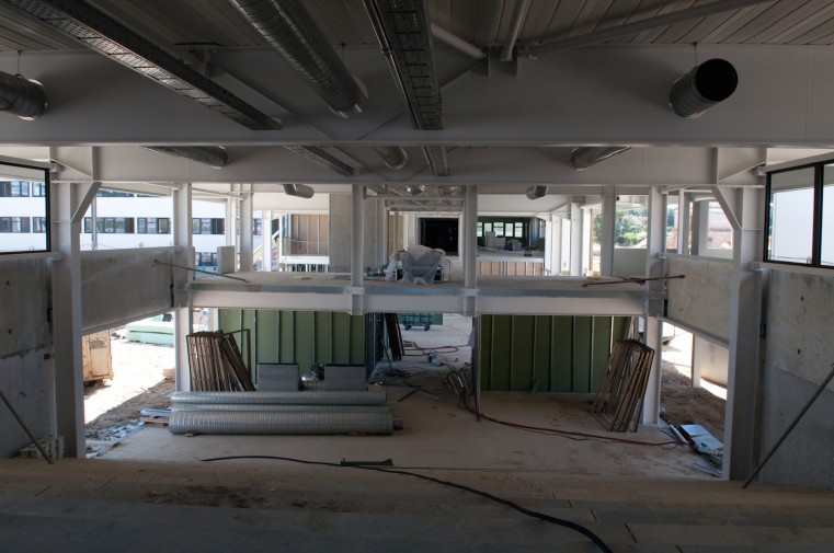 Construction et chantier du lycée Pierre-Marie Théas