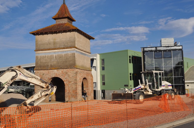 Construction et chantier du lycée Pierre-Marie Théas