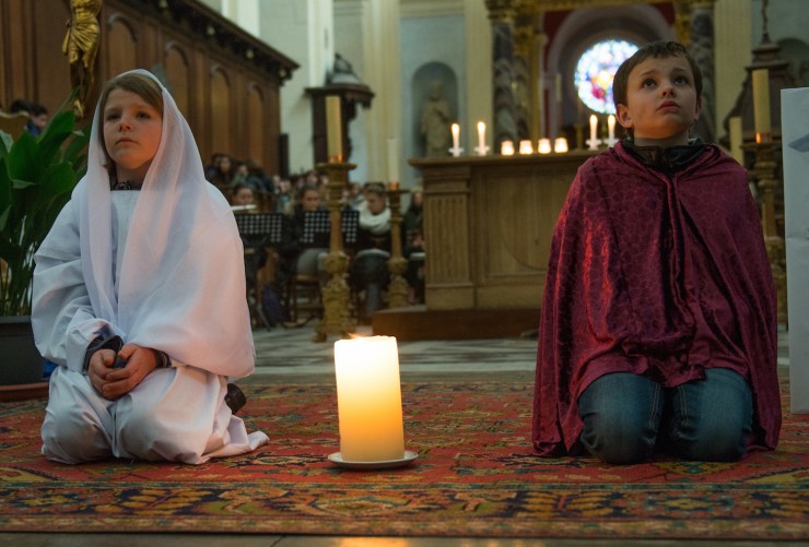 élébration de Noël , Institut Familial