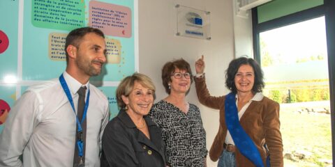 Ecole ambassadrice du parlement européen -